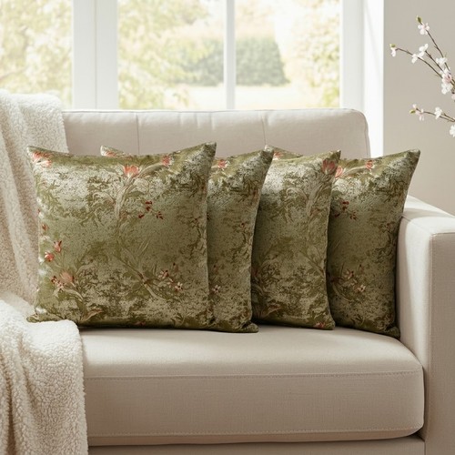 Moss green cushion covers - moss,
