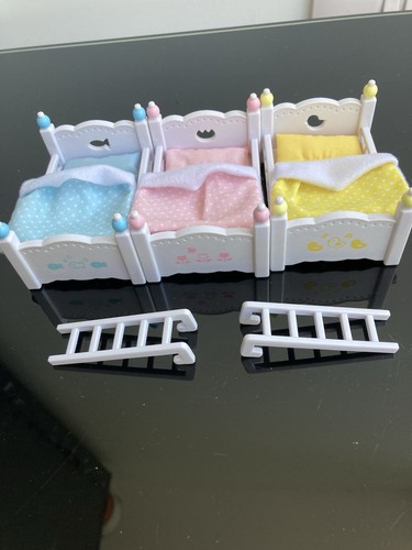 Sylvanian families triple - sylvanian, bunk