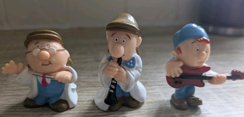 Vintage tetley teafolk x3 - tetley,