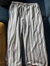 Straight Leg Linen Trouser
