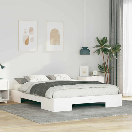 Walplus sturdy bed frame white - walplus,