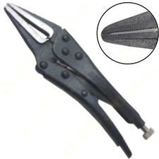 7" Heavy Duty Straight Long Nose Wrench Vice Locking Lock Pliers Mole Grips