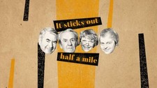 Sticks out half mile - it,
