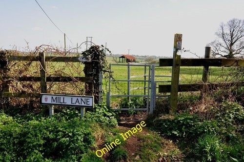 Photo 6x4 footpath kissing - 6x4, footpath,
