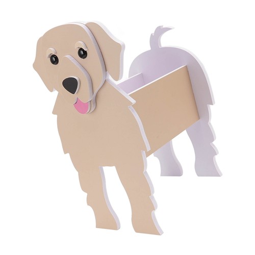Dog planter plant pot - dog,