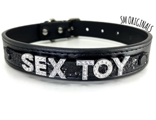 Personalised bondage collar - personalised,