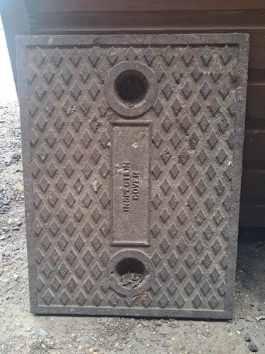 Cast iron manhole - manhole, cover