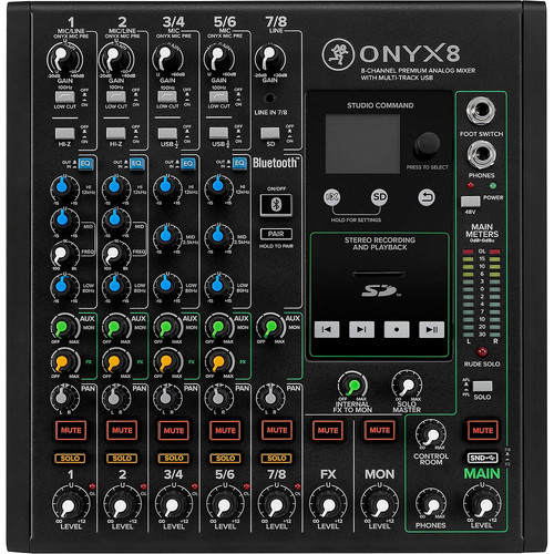 Mackie onyx8 8channel premium - mackie,