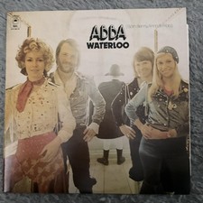 ABBA Waterloo Vinyl LP. Vg+
