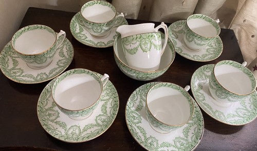 Antique tea set - antique, royal