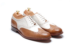 Grenson tan brown off white - /, off-white