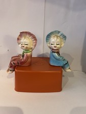 2 vintage Japanese oriental