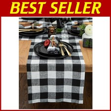 Linen Buffalo Plaid Table