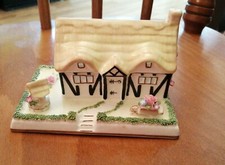 COALPORT ELIZABETHAN COTTAGE PART OF THE DECORATIVE COTTAGE COLLECTION LOVELY