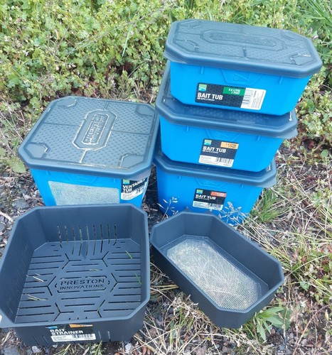 Preston blue bait boxes and - preston,