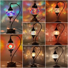 Turkish moroccan mosaic lamp - turkish,