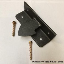 WROUGHT IRON GATE KEEP LATCH