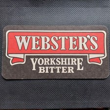 Websters Beer Mat Uk Cat No