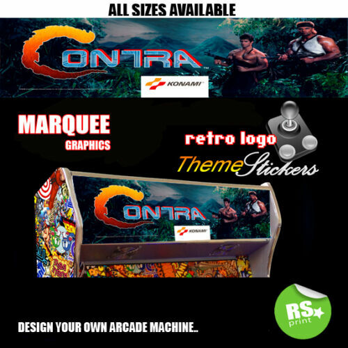 Contra graphic arcade - contra, artwork