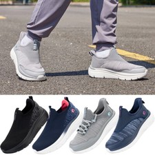 FitVille Women Wide Slip On Trainers Casual Loafers Orthopedic Shoes Comfortable