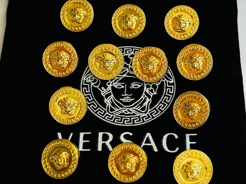 Lot versace buttons - of,
