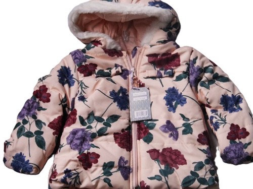 Baby girl lined padded jacket - lined,