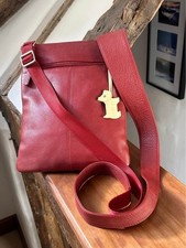 Pre-owned Radley Pockets russet red crossbody messenger bag