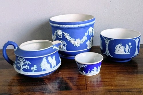 Antique wedgwood dark - antique, blue