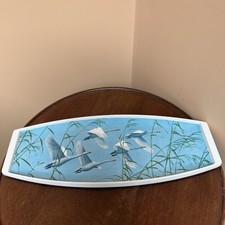 Vintage Retro Melamine 1970s  Flying Geese 3D Effect 33cm Prop Display GC