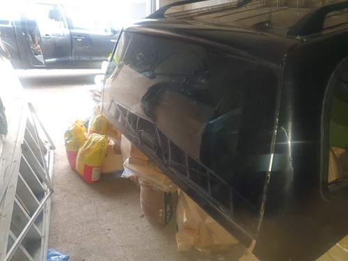 Toyota hilux black rear - black,