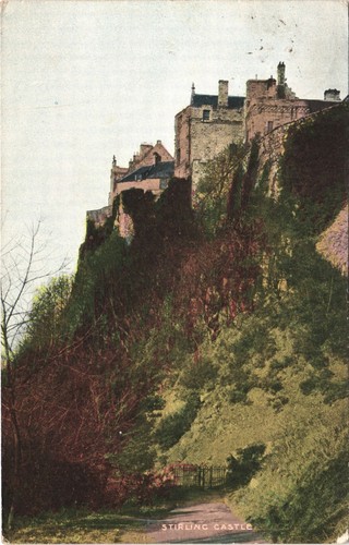 Stirling castle postcard - stirling,