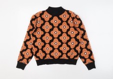 QED London Women's Floral Multicoloured M Pullover Jumper