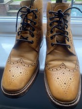 Loakes Burford Men's Brown Leather Lace Up Half Rubber Sole.