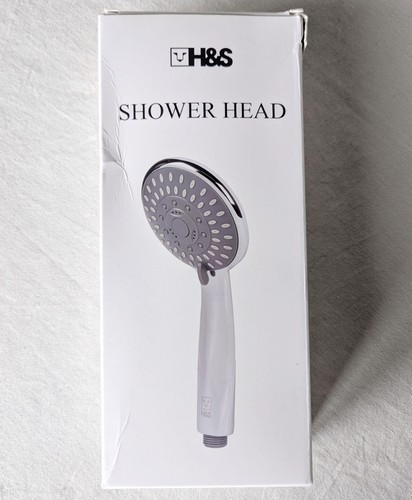 Chrome shower head - h&s,