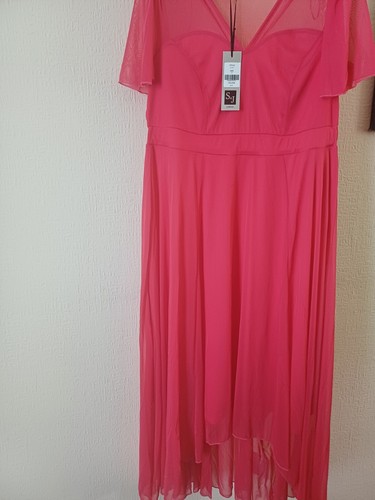 Size coral dipped hem - ,