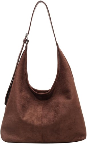Suede tote bag - tote,