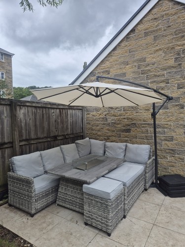 Parasol base and - and, for