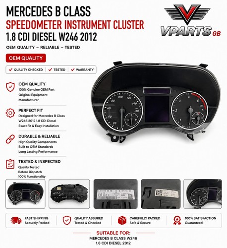 Mercedes class speedometer - b,