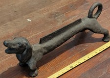 ANTIQUE 26+LB 22" Wiener Dog