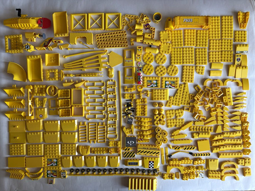 Lego yellow spare parts lot - spare,