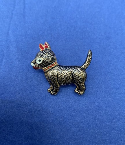 Vintage plastic terrier - plastic,