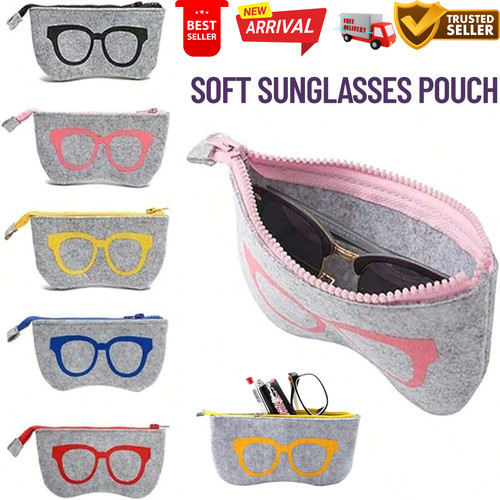 Soft sunglasses pouch - soft,