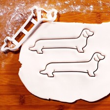 Xtra Long Dachshund Cookie