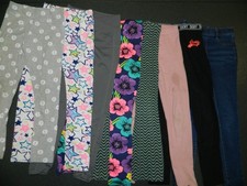Girls Leggings Clothes Bundle age 7/8 Years Slim Fit Used Condition
