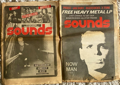 Sounds magazine vintage oct - vintage,