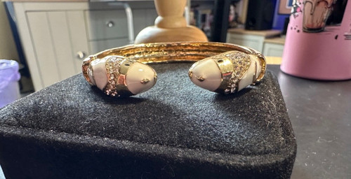 Gold tone double - gold,