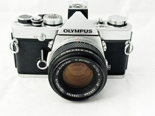 Olympus OM-1N Film Camera & Olympus 50mm F1.8 Lens. New Seals, Works Perfectly