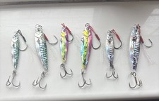 SEA FISHING LURES 6PCS FLASH