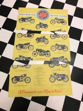 Ajs original sales brochure