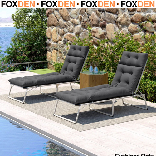 Sun lounger cushions only - cushions,